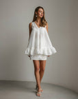 Radiance Embroidered Mini Skirt