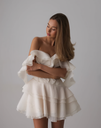 Jasmine Ruffled Mini Dress