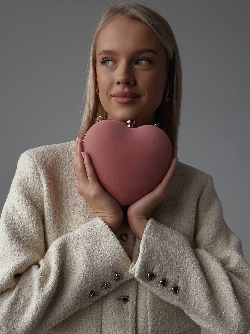 Pink Heart Bag