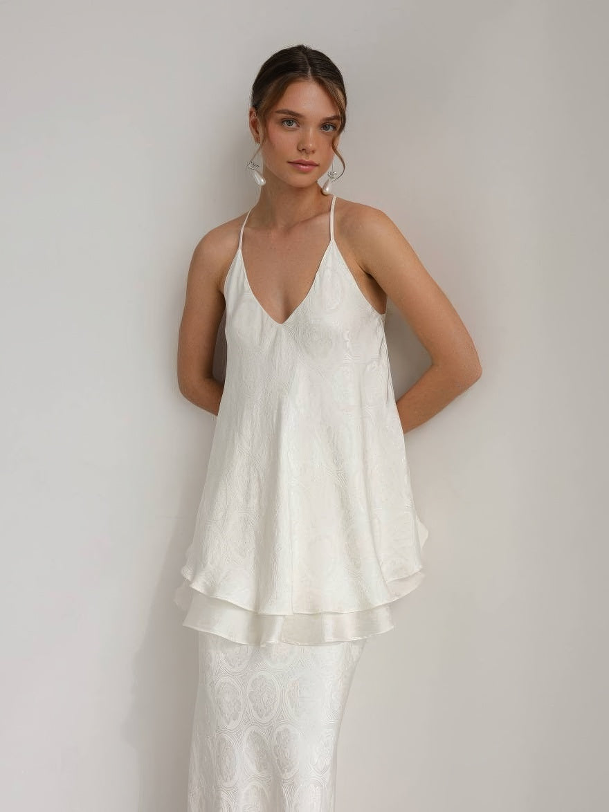 Pearl Wave Jacquard Set