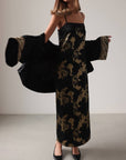 Golden Bloom Dress
