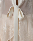 Sequin Satin Kimono