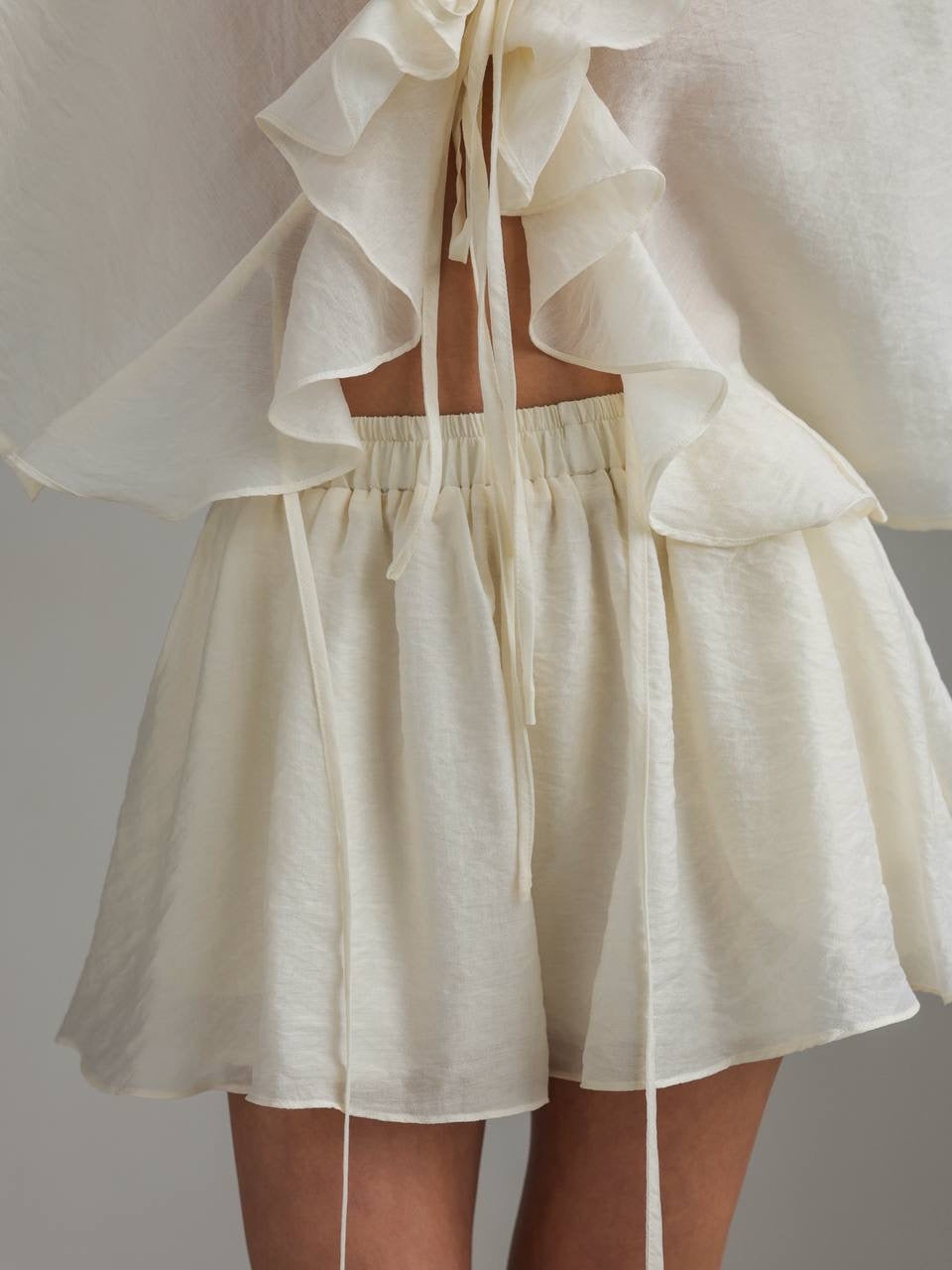 Cream Breeze Linen Set