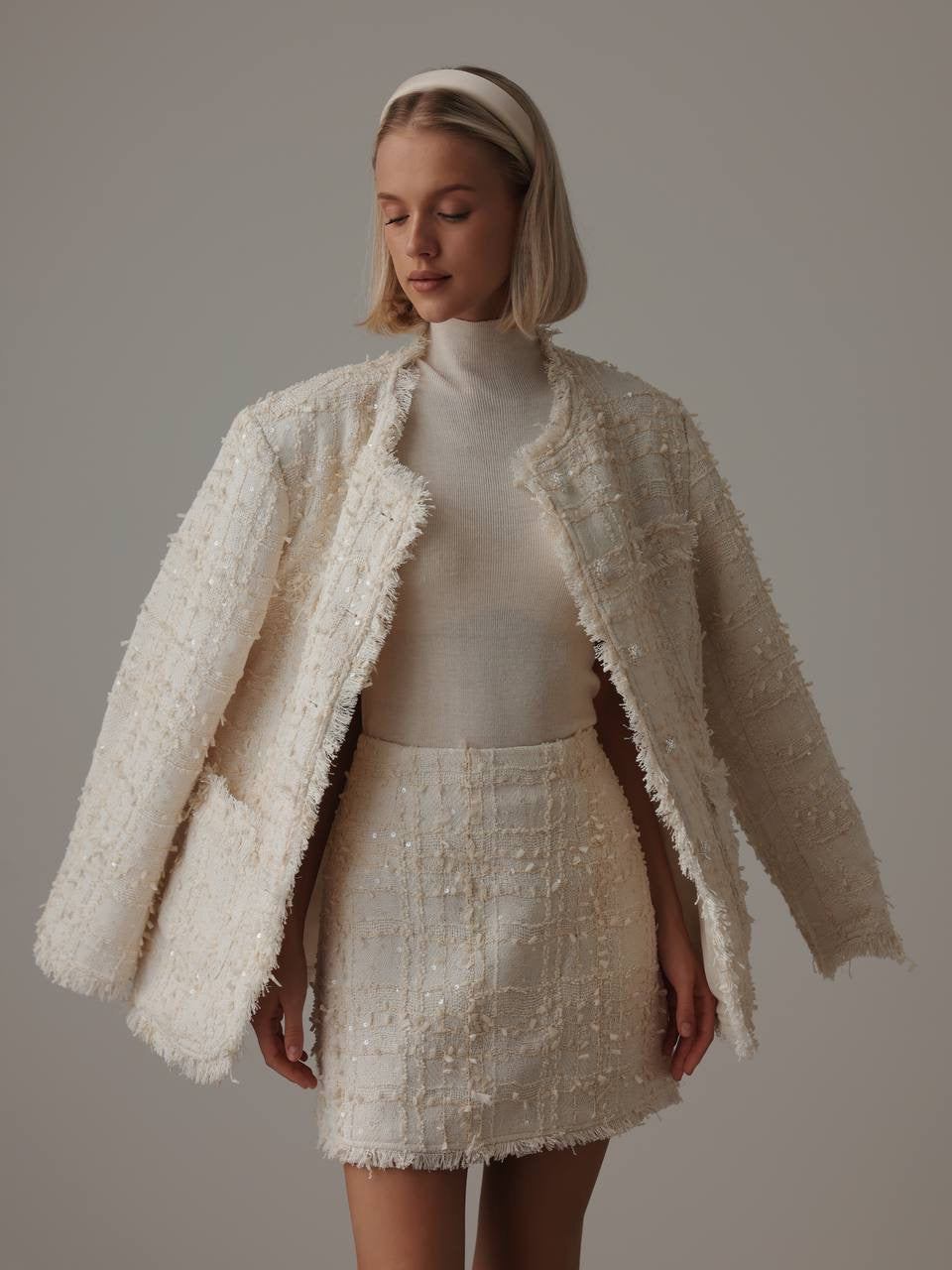 Turtleneck Cream Knit