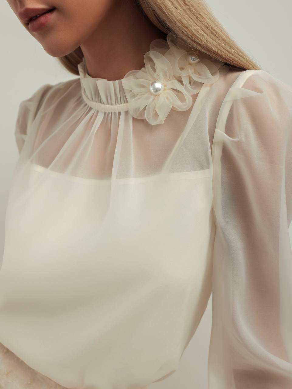 Elegant Floral-Detailed Two-Piece Set