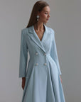 Powder Blue Midi Dress