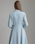 Powder Blue Midi Dress