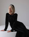 Midnight Elegance Evening Dress