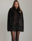 Luxurious Faux-Fur Jacket