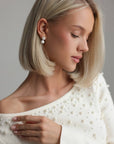 Pearl-Embellished Sweater