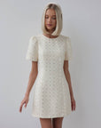 Sequin Embellished Mini Dress