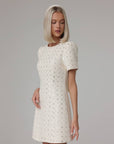 Sequin Embellished Mini Dress