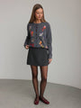 Charcoal Grey Mini Skirt
