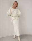 Oversized Ivory Wool Sweater