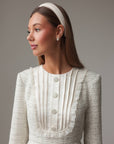 Timeless Elegance Tweed Dress
