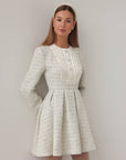 Timeless Elegance Tweed Dress