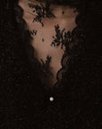 Sophisticated Black Lace Dress