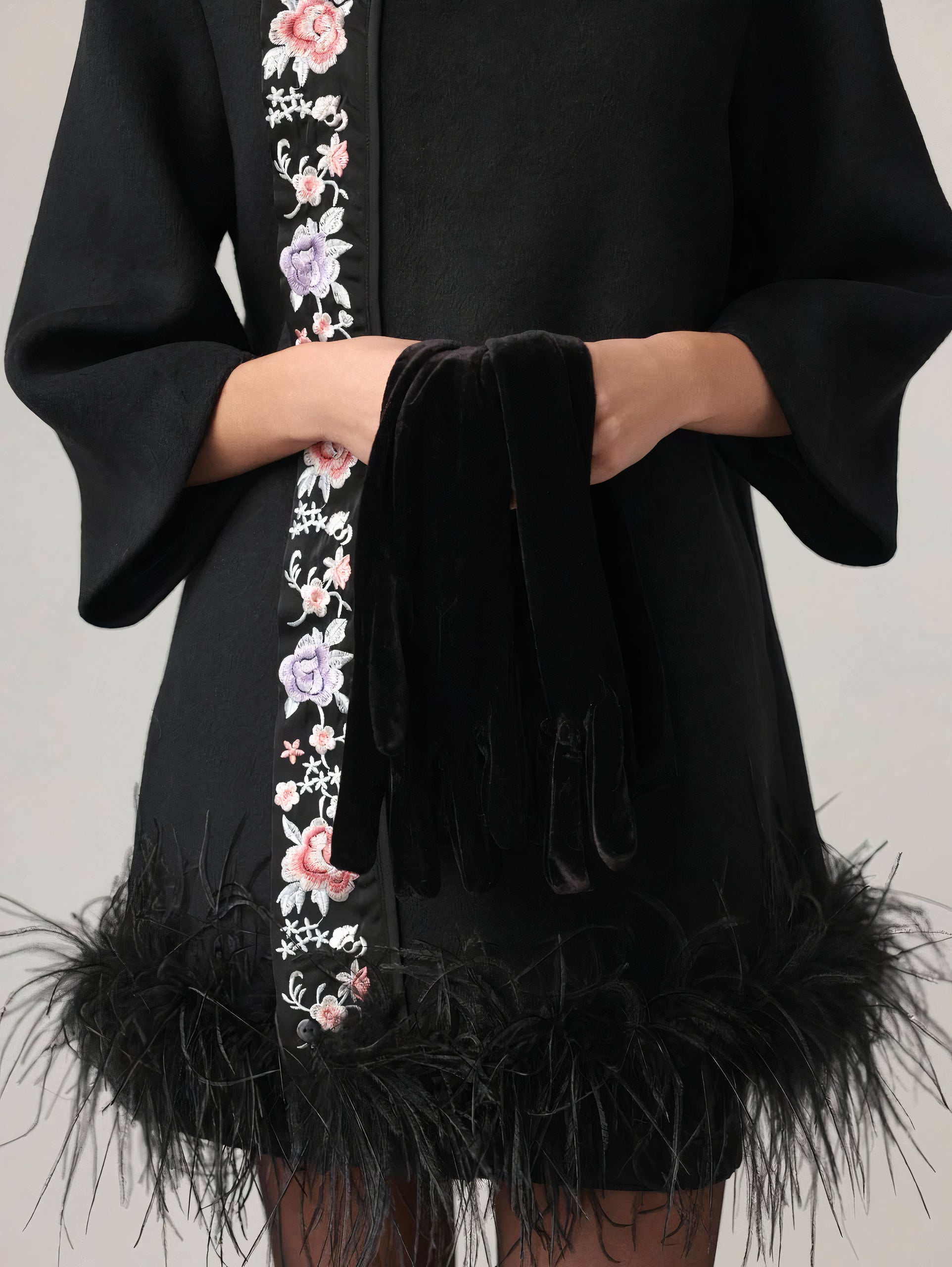 Velanna Black Cape