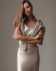 Shimmering Elegance Sequin Blouse