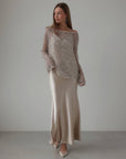 Shimmering Elegance Sequin Blouse