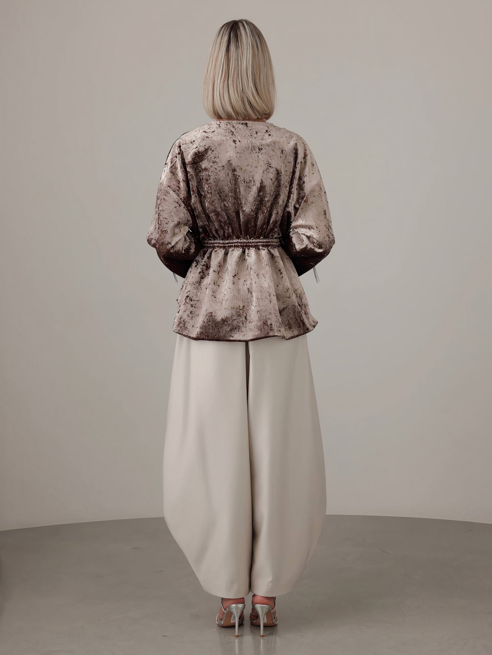 Ivory Balloon Pants