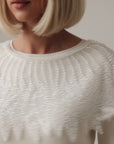 Chic Minimalist Textured Mini Skirt