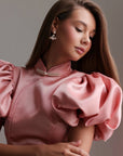 Blush Royale Satin Dress