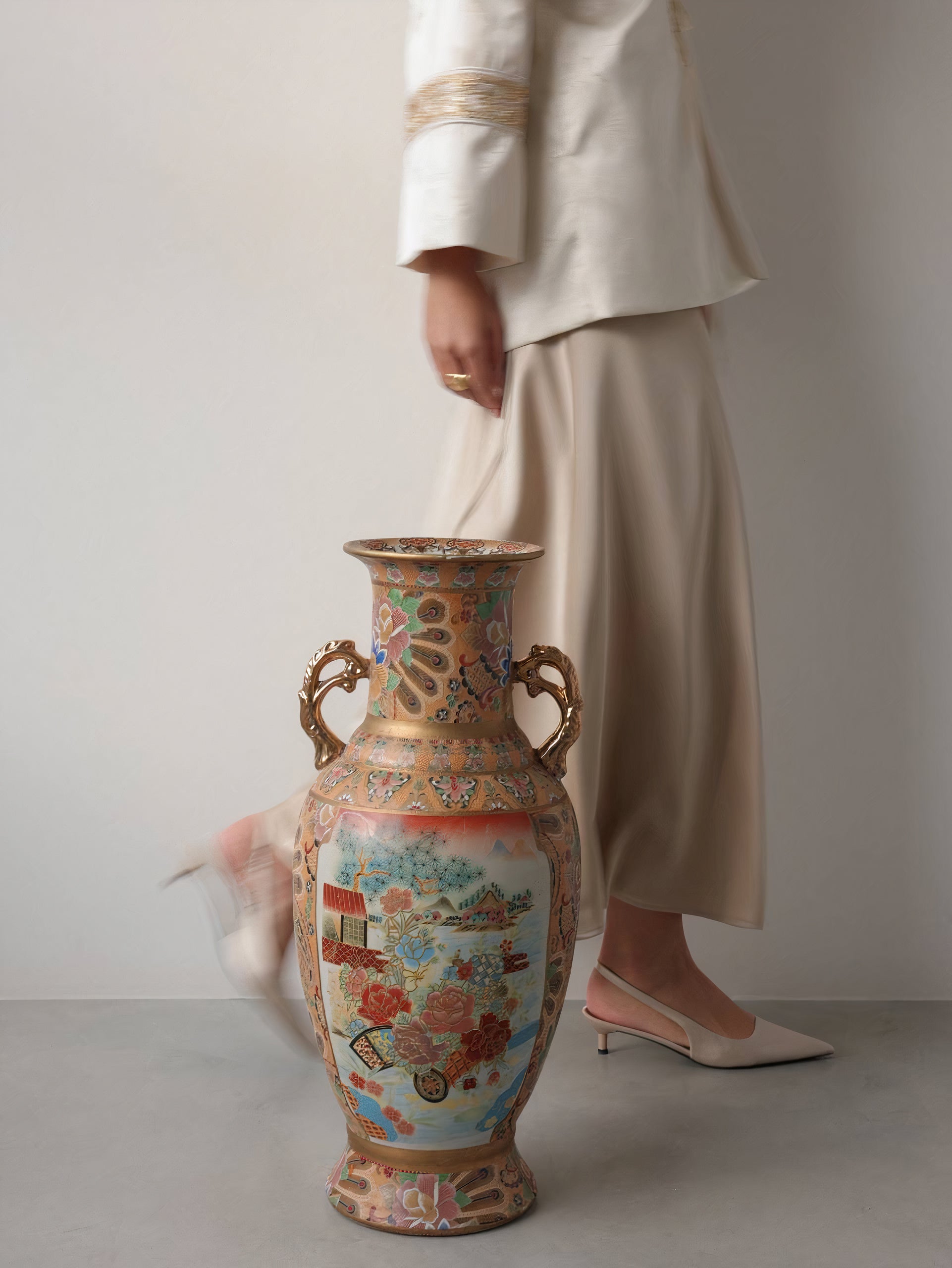 Ivory Elegance Kimono