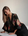 Midnight Bloom Kimono