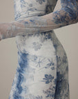 Blue Mist Mesh Dress