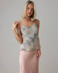 Spaghetti Strap Marble Cami