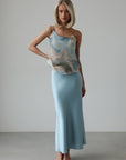 Blue Marble Spaghetti Strap Cami