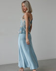 Blue Marble Spaghetti Strap Cami