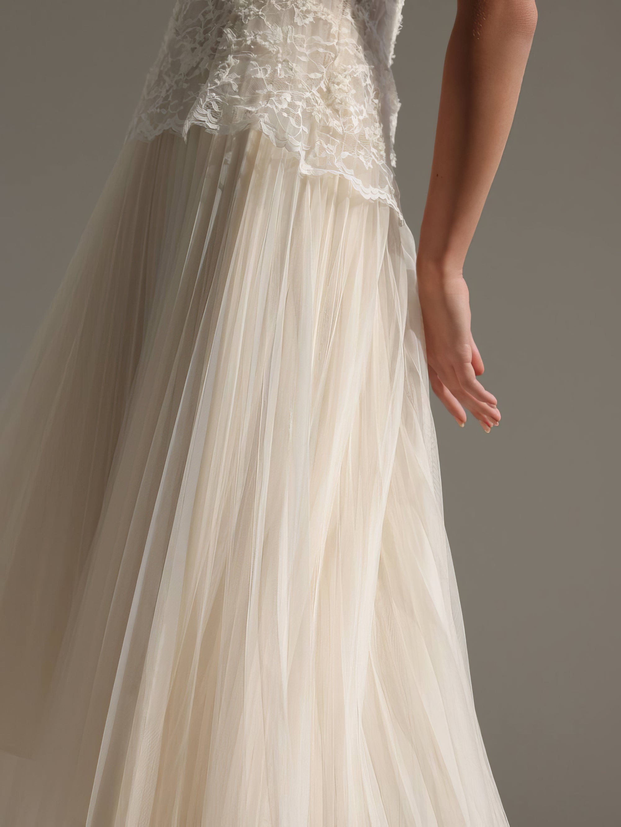 Chantilly Lace Peplum Midi Dress