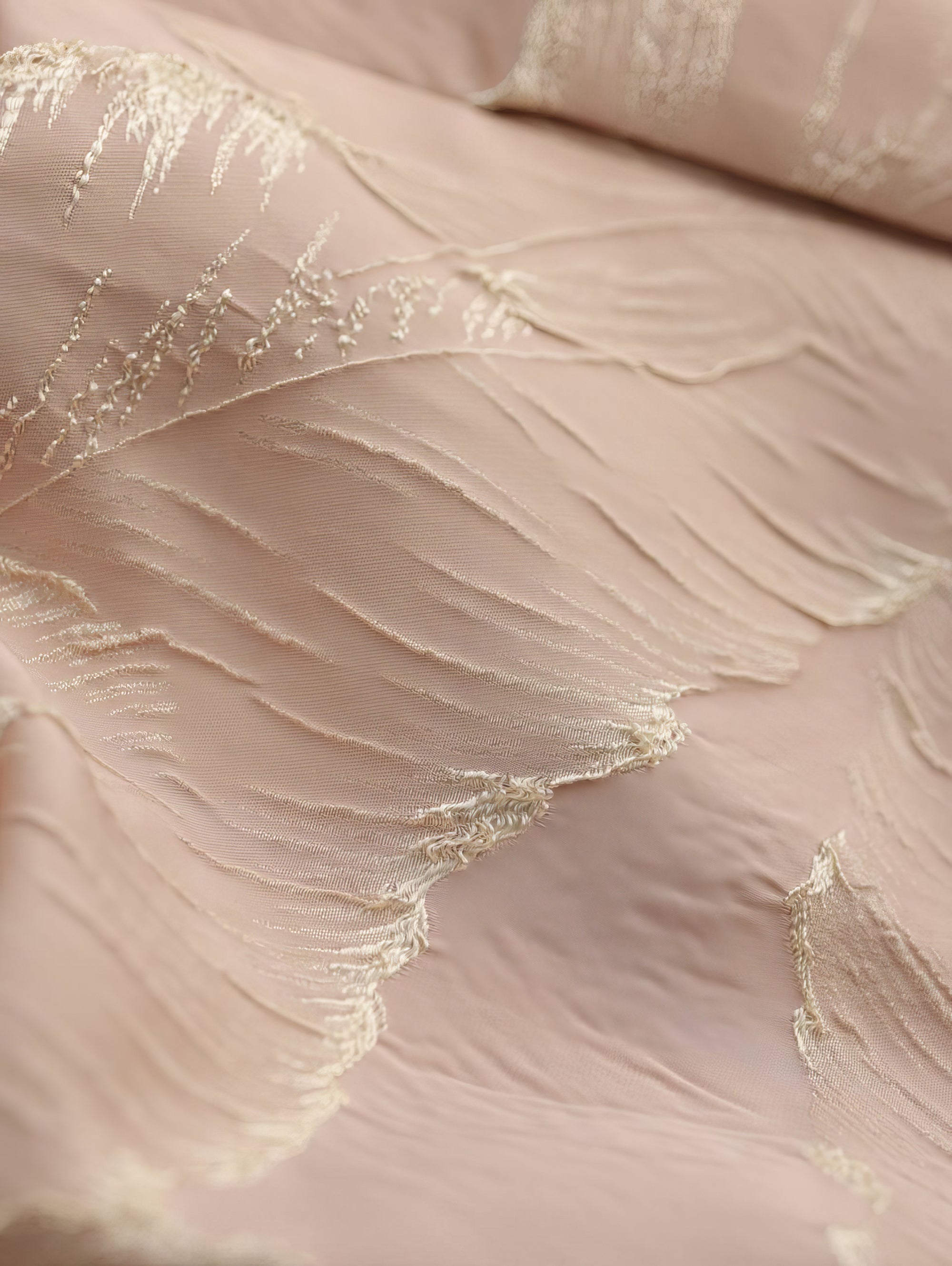 Hand-Crafted Scalloped Ecru Jacket