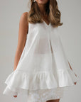 Radiance Embroidered Mini Skirt