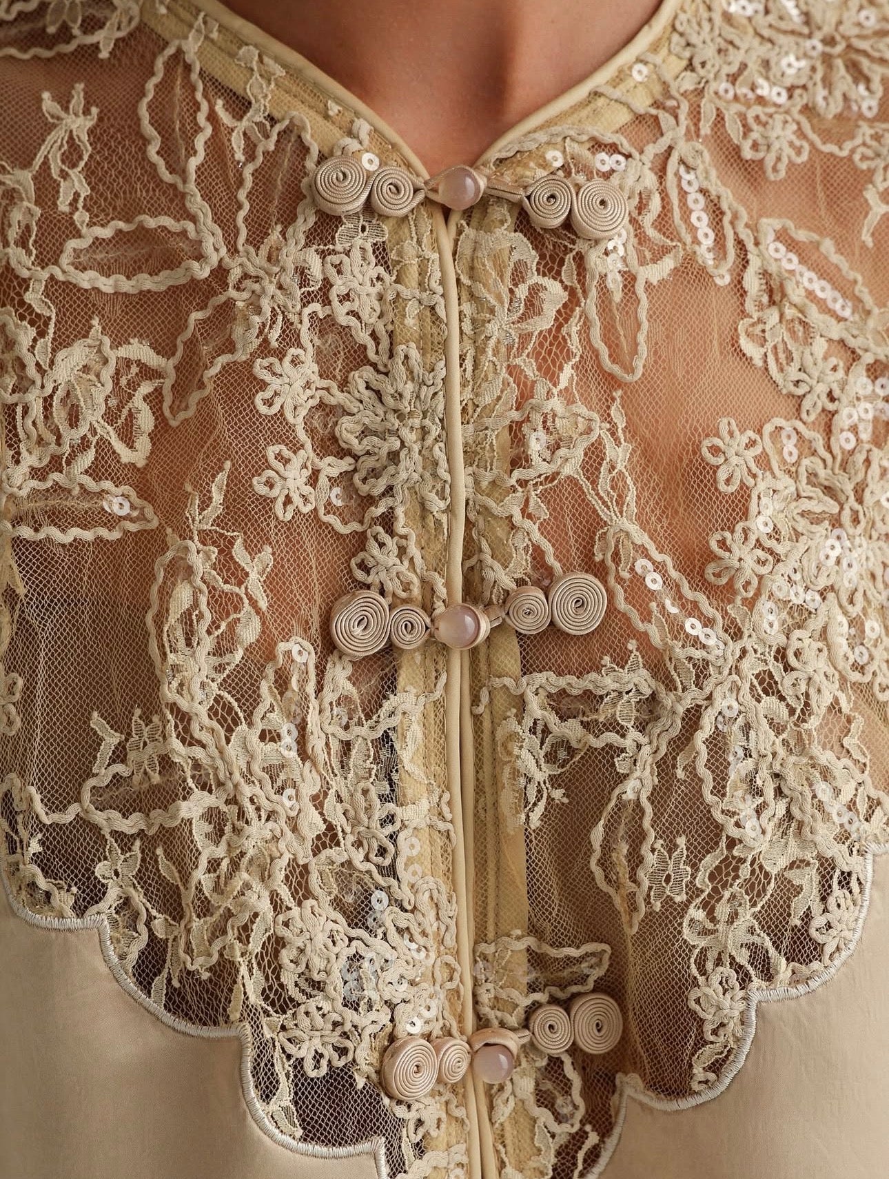 Golden Silk Kimono