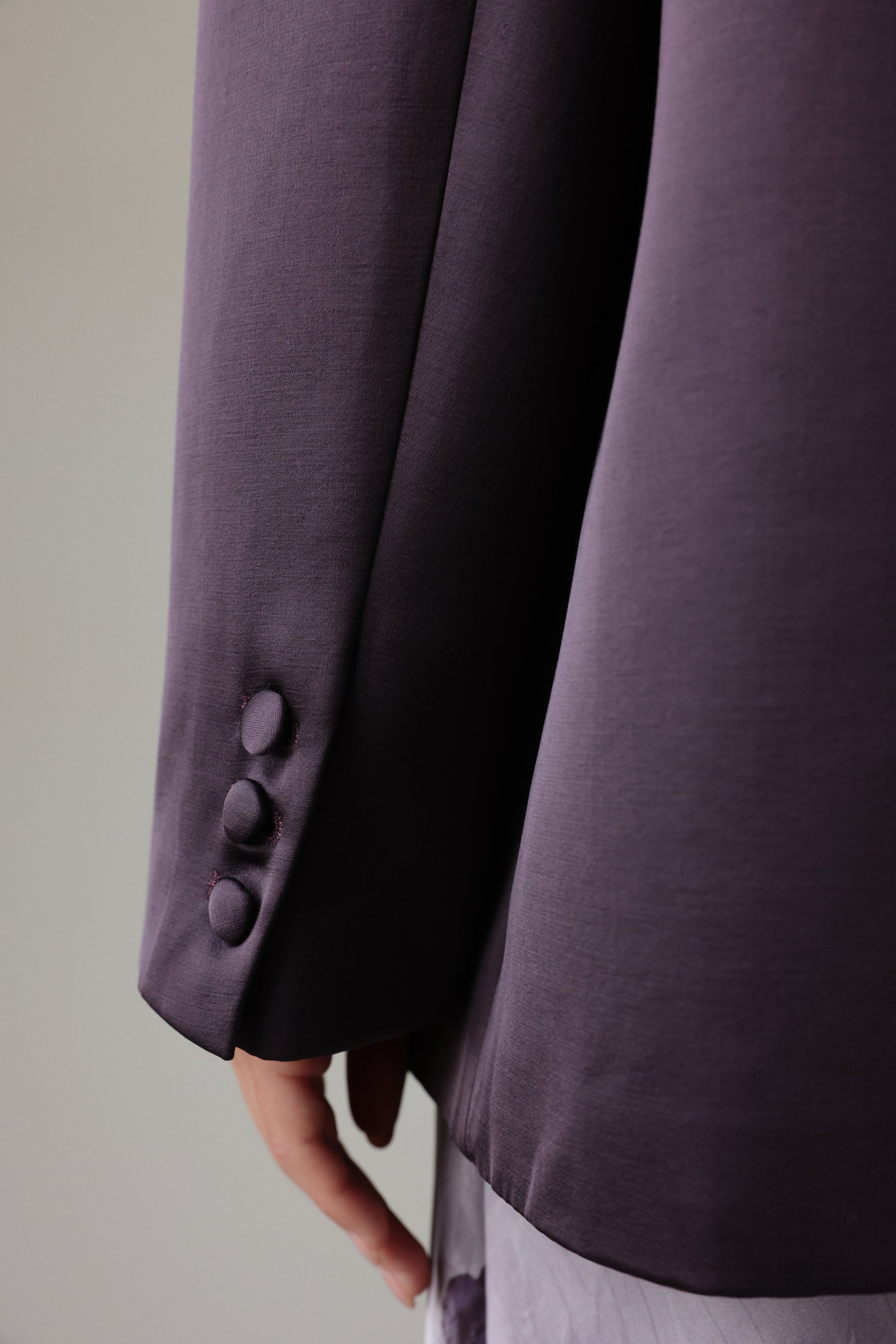 Midnight Plum Blazer