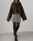 Cocoa Drape Knit