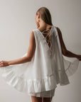 Radiance Embroidered Mini Skirt