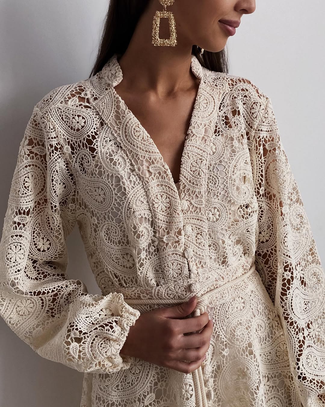 Aurora Bohemian Lace Dress