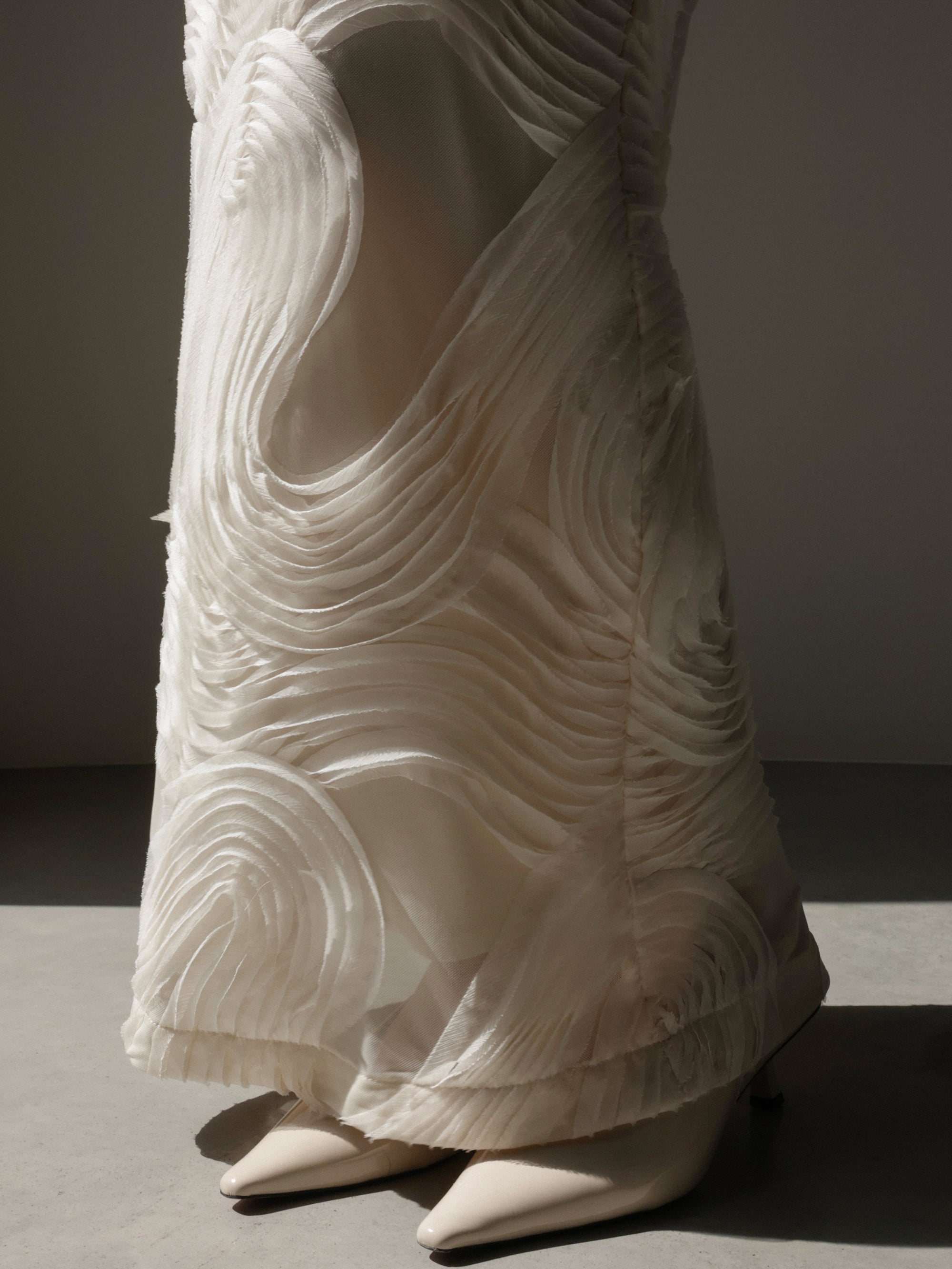 Sculptural Art-Déco Dress