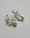 Pearl Petal Elegance Earrings