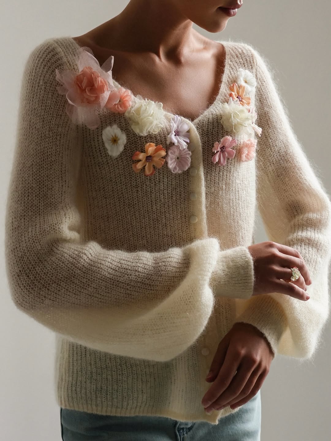 Pastel Bloom Sweater