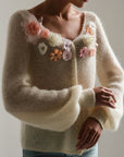 Pastel Bloom Sweater