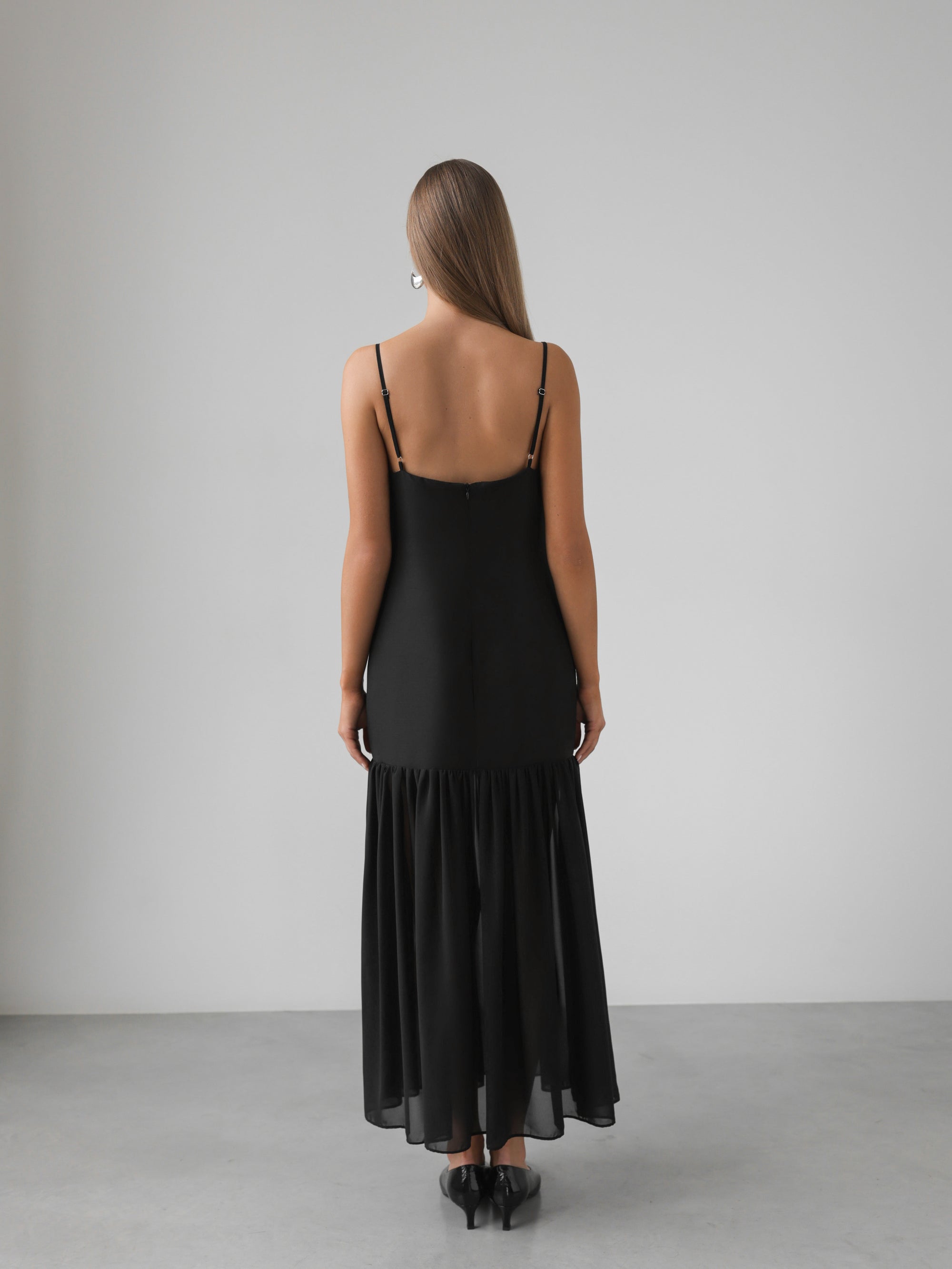 Moonlight Silk Dress