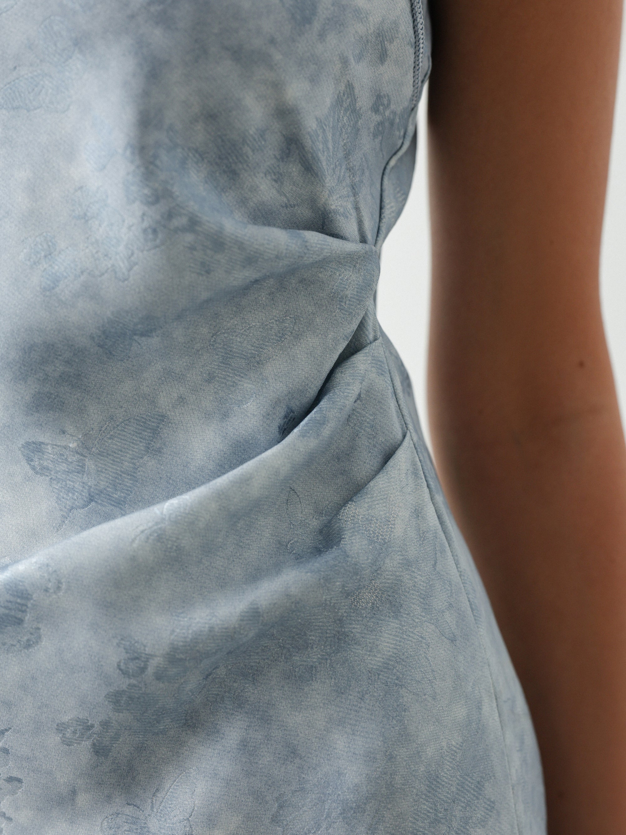 Blue China Dress