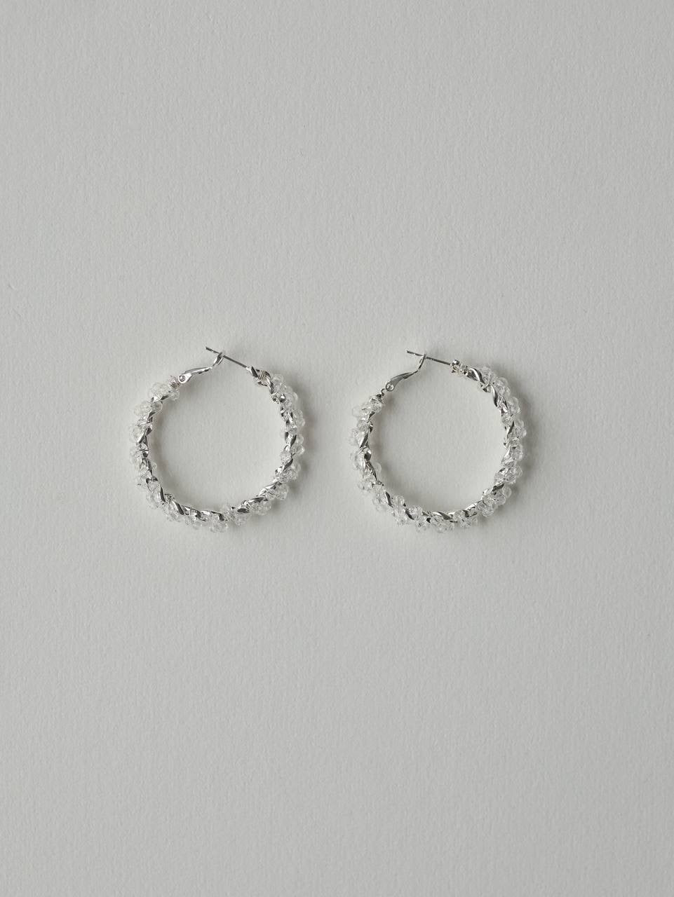 Shimmer Loop Earrings