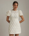 Fleur Textured Mini Dress