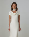 Cream Fleur Dress